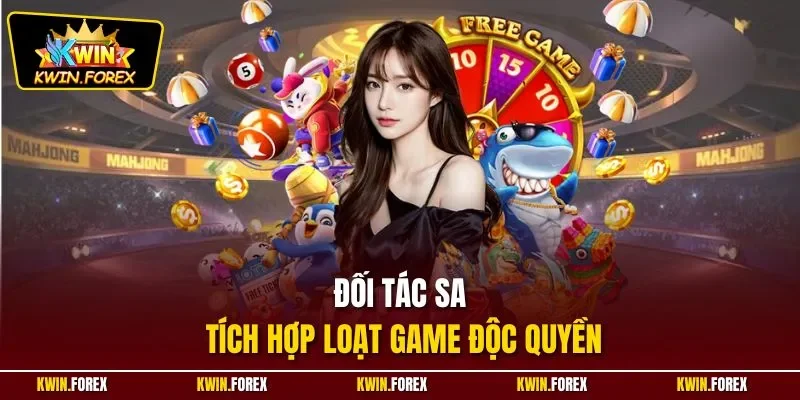 Đối tác SA tích hợp loạt game độc quyền
